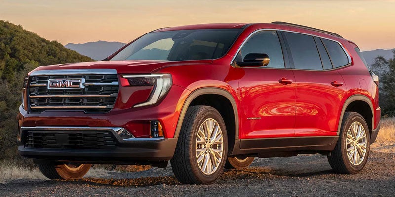 Front view of the 2026 GMC Acadia Elevation SUV