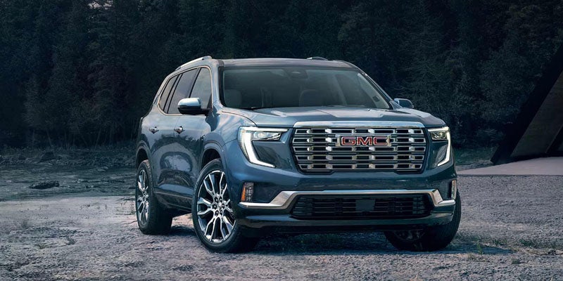 Front profile of the 2026 GMC Acadia Elevation in Kewanee IL