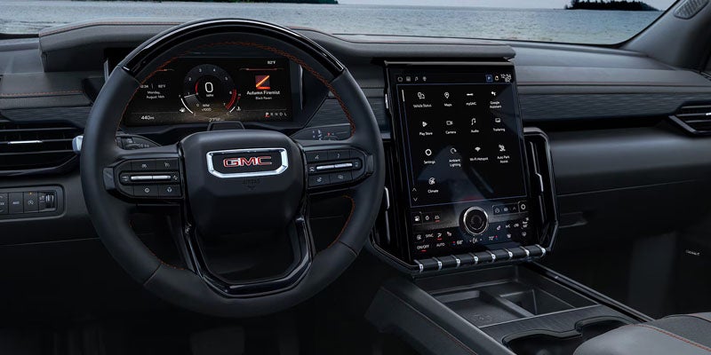 2026 GMC Acadia Elevation dashboard and digital displays