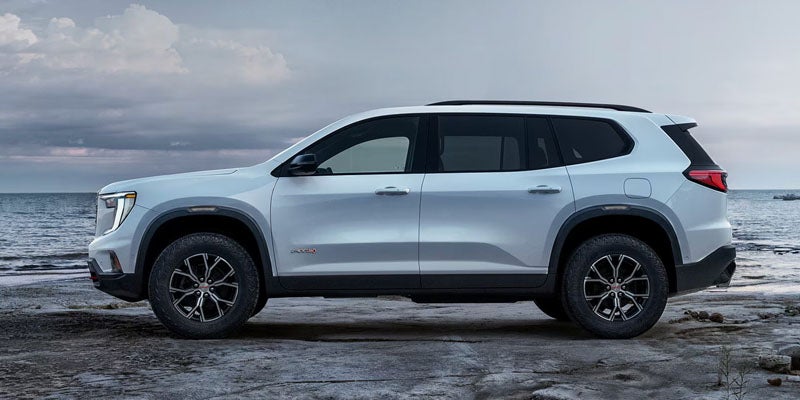 2026 GMC Acadia Elevation showcasing sleek side-profile styling