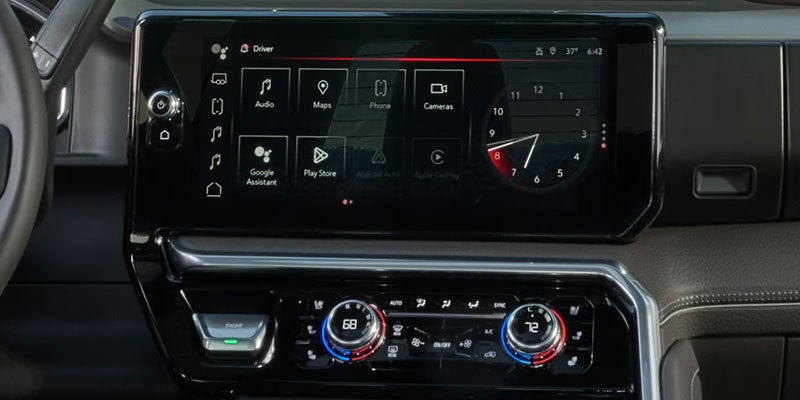13.4-inch GMC Premium Infotainment System in the 2026 GMC Sierra 2500 HD SLT