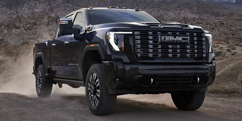 2026 GMC Sierra 2500 HD SLT showcasing bold styling and available trim features