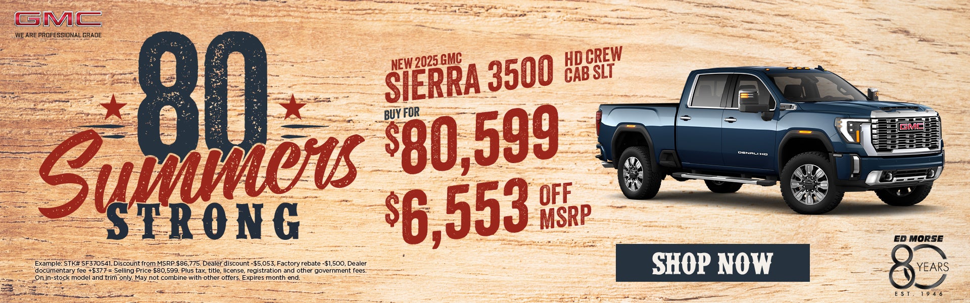 New 2025 GMC Sierra 3500 HD CREW CAB SLT